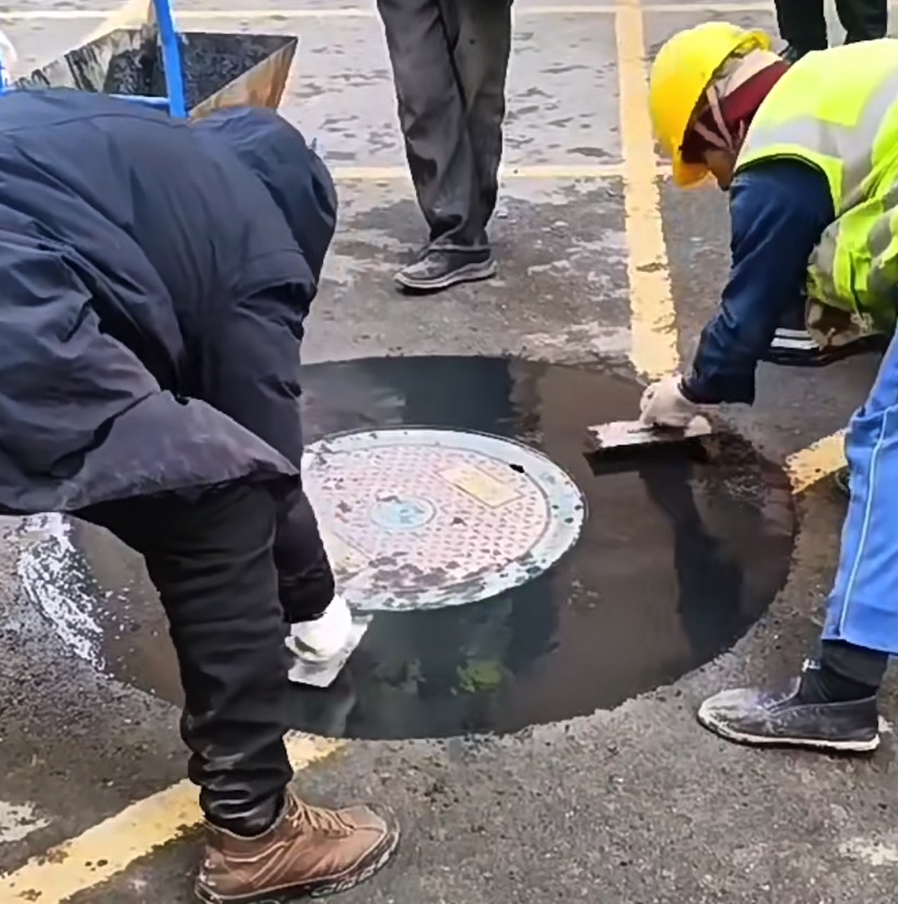 福建CGM伸缩缝浇注料/市政井盖抢修料(黑/灰)